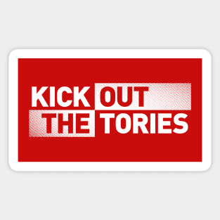 Kick Out The Tories Sticker